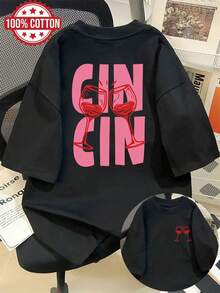 Women T-Shirts - Black - View 2