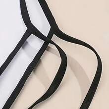 1Pc/2Pcs Of Men's And Women's Fun And Sexy Lingerie Pattern Waterproof And Oil-Resistant Apron - Casual Style, Made Of Polyester, Machine Washable, Large Size Apron - Multicolor - View 2