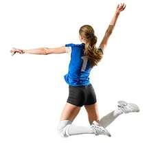 -IT Perfect Fit Volleyball Knee Pads White X-Large Lightweight Women's Sport Equipment - Blanco - Ver 5