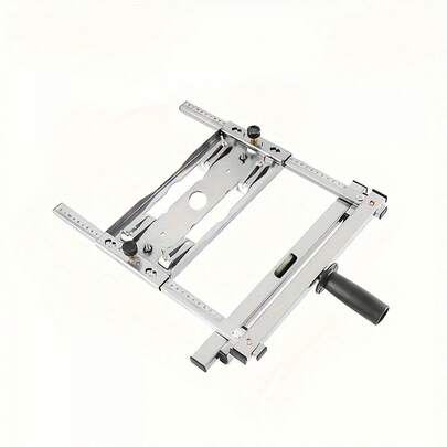 1pc Precision Woodworking Edge Guide, Adjustable Metal Rail With Clamp, Sturdy Metal Frame, Suitable For Professional And DIY Projects, Allows Clean Straight Cuts On Wooden Boards, Durable Design, Reliable Mechanical Structure, Suitable For Workshop Tools, Heavy-Duty Construction, Home Improvement