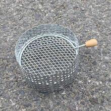 1 pieza Accesorios para Hookah, Soporte de carbón para Hookah con malla y mango de madera, Tazón de carbón de metal sin papel de aluminio, Accesorios para Hookah árabe Rejilla de carbón con mango de madera, Resistente al calor - Unitalla - Ver 11