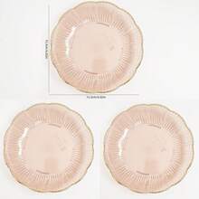 Plastic PET Material, Durable And Shatter-Resistant, Home Bone Dish, Tabletop Trash Storage Tray, Suitable For Desserts, Snacks, Candies, Bread, Cakes, Breakfast, Suitable For Various Holidays, Festivals, Weddings, Parties, Dinners, Suitable For Daily Home Use, Suitable For Desktop Decoration, Organization, Storage, Reusable - Flower Type - View 15