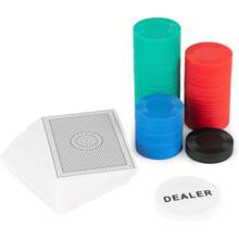 Games, Cardinal Classics, 300-Piece Poker Set With Aluminum Carrying Case & Professional Weight Chips & Poker Dice, For Ages 8+ - 200個撲克籌碼和一副撲克牌 - 查看 12