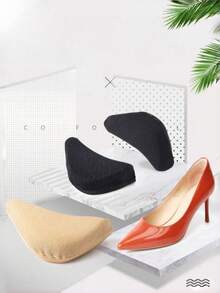Women's Forefoot Sponge Insoles, Relieve Pain, Reduce Shoe Size, Enhance Comfort And Protection For High Heels. Shoe Accessories Provide Insulation. Women's Holiday Shoes, Foot Protection Pads, Suitable For Vacation, Cute Items, Beach And Travel Essentials, Soft And Comfortable, Suitable For All Seasons. - B - View 11
