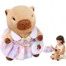 Nasjac Juguete de Peluche, 42CM Peluche de Animal de Conejillo con Ropa, Peluche Suaves Siesta y Compañero de Juego, Almohada de Felpa Regalo para Niños Niñas Q4LV - Estilo 2 - 28CM - Ver 8