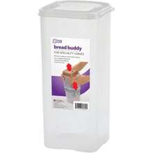 Buddeez Bread Buddy para pequeños panes especiales caja de pan recipiente de pan dispensador de pan fresco tapa blanca - Especialidad - Ver 9
