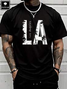 PAYEAH Men's Vintage Graphic Tee Shirts Summer Crewneck T Shirt  Pure Heavy Cotton T ShirtLoose And Comfortable - màu đen - Xem 6