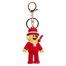Cartoon Figure Keychain, Popular Game Peripheral Doll Keyring Pendant - Multicolor - View 6