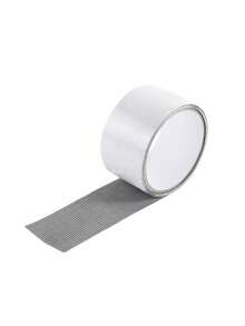 2pcs Stop Mosquitoes & Clogs - 5M Multi-Purpose Window Screen Repair Mesh, Self-Adhesive Anti-Fur & Anti-Insect Patch, Heavy Duty Screen Fix For Summer, Windows, Balconies And RVs - A - View 14