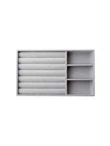 1 pieza Caja de joyería de acrílico transparente de 5 niveles, organizador de almacenamiento de joyería de gran capacidad, estuche de exhibición de joyería con estilo de cajón, adecuado para aretes, anillos, pulseras, collares, ideal para la organización y el almacenamiento de joyas en el hogar - joyero - Ver 8