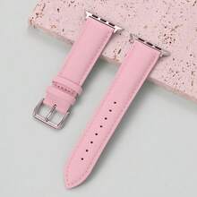 女士PU皮革表带，兼容 Series 1-11 Ultra SE，时尚柔软腕带，兼容38-49mm 表带 - 常規款 - 查看 1