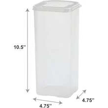 Buddeez Bread Buddy para pequeños panes especiales caja de pan recipiente de pan dispensador de pan fresco tapa blanca - Especialidad - Ver 3