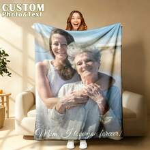 Personalized Customizable Mother's Day Best Gift - MOM Letters You Are The Piece That Holds Us Together 6-Photo Collage Customizable Flannel Throw Blanket - Customizable Text Names Date Multiple Styles Available - Soft Warm Cozy Breathable Lightweight Washable Personalized Blanket For Couch Bed Sofa Living Room Bedroom Home Decor - Elegant Burgundy Heart Aesthetic Sentimental Keepsake - Mother's Day Gift From Daughter Son To Mom, Mother's Day Gift From Granddaughter Grandson To Grandma, Mother's Day Gift From Husband To Wife, Mother's Day Gift From Granddaughter Grandson To Grandmother - Gifts For Her Mom Grandma Family Friends - Insta-Worthy Cozy Vibes Personalized Items For Housewarming Boho Outdoor Bathroom Decor – Home Decor,Bedroom Decor,Living Room Decor,Couch,Sofa,Bed,Customizable,Breathable,Lightweight,Washable,Soft,Comfortable,Elegant,Simple,Personalized Items,Tapestry,Hogar,Bedroom Essentials,Camping Essentials,Beach Essentials,Living Room Essentials,Home Essentials - Kiểu 20 - Xem 12