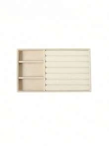 1 pieza Caja de joyería de acrílico transparente de 5 niveles, organizador de almacenamiento de joyería de gran capacidad, estuche de exhibición de joyería con estilo de cajón, adecuado para aretes, anillos, pulseras, collares, ideal para la organización y el almacenamiento de joyas en el hogar - joyero - Ver 11