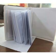 40 Pockets/3 Inch PVC Instant Photo Album, K-POP Fan Merchandise, Limited Edition Fan Goods, ENEMY Photo Card, Sticker, Holiday Gift, 1 Slot Card Collecting Box, Album, Can Hold Up To 40 Cards Of Various Types, High-Quality 3 Inch Instant Photo Card Collection Album, Heart-Shaped Mini Album, 40 Pockets Korean Pop Music Card Album, Cute Cover Collector's Album, Suitable For Instant Photos And Idol Cards - Multicolor - View 4