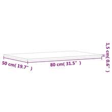 vidaXL Bücherregal-Bretter 8 Stk. Betongrau 80x50x1,5 Cm Holzwerkstoff - Grigio - Visualizzare 10