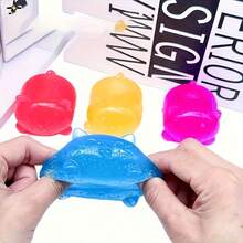 Cute Lying Cat Squishy, Soft Slow Rising Stress Relief - 隨機顏色 - 查看 9