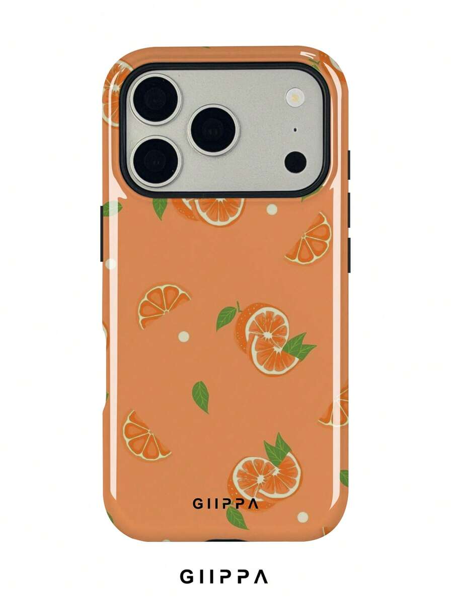 Ốp lưng điện thoại 17 Pro Max màu cam ấm áp với họa tiết lát cam tươi mát, tương thích với iPhone 16 Pro Max, 15 Pro Max, 14 Pro Max. Thiết kế thời trang và độc đáo kiểu Hàn Quốc, cũng phù hợp với các dòng 11/12/13/14/15/18 Pro Max Plus. Thiết kế thanh lịch phù hợp cho cả nam và nữ, món quà lý tưởng cho bạn gái vào dịp Giáng sinh, Lễ tình nhân, Lễ Phục sinh, mùa cưới và sinh nhật. - Nhiều màu - Xem 1