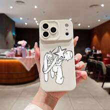 compatible with Appleおよびcompatible with Samsung Galaxyシリーズス スマホケース キャラクター  TPU素材、強化されたレンズ保護、瞳孔デザイン。 星型武器のキャラクターケース  11  17e 手机壳  17e 手机壳 家族、恋人、友人、そして子供たちへのプレゼントに最適です。  12 Pro Max/15 Plus/15/14 Pro/14/12/17/ 13 pro/17 Pro Max/17 Pro/S22 Ultra/13 Pro Max/S25 Edge/S25/S24 Ultra/17e/Apple  Air/12 Pro/15 Pro/14 Pro Max/S23/S23 Ultra/16 Pro/16 Pro Max/16e/15 Pro Max/11 Pro/16/13/S22/16 Plus/14 Plus/S24/11 Pro Max/S25 Ultra - ホワイト - チェックする 20