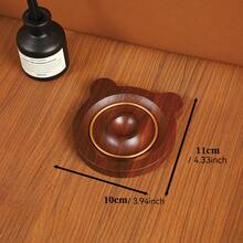 Khay gỗ óc chó đen dùng để trưng bày trang sức, thiết kế đính hạt, phụ kiện trưng bày trang sức thủ công tự làm. - màu nâu - Xem 7