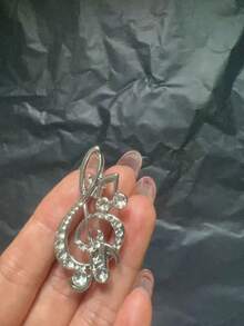 1 Stück Vintage, minimalistischer und eleganter Diamant-Stil Brosche, geeignet für den täglichen Gebrauch von Frauen, passend zu Kleidern für besondere Anlässe. Dieses multifunktionale Accessoire kann perfekt mit Haarzubehör, Modebrillen, Ohrringen, Hüten und Reiseartikeln kombiniert werden, was es zu einem idealen Geschenk für Muttertag, Weihnachten und verschiedene Feierlichkeiten macht. - Verschiedenfarbig - Übersicht 6