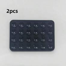2pcs Double-Sided Silicone Suction Cup Phone Case Holder, Silicone Suction Cup Phone Stand, Silicone Adhesive Phone Holder, Stronger Suction, Suitable For All Phones, Hands-Free Phone Accessory Stand, Convenient For Selfie And Video Recording - Multicolor-2 - View 11