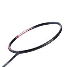 Raqueta de bádminton ofensiva LI-NING AXFORCE BIGBANG, 4U, de alta tensión, duradera, ligera y de gran resistencia, para entrenamiento individual AYPU049/AYPU051 - Polvo fluorescente negro - Ver 8