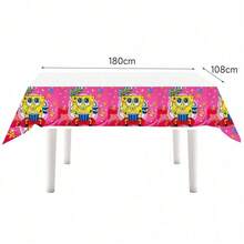 SpongeBob SquarePants 10个/套主题派对礼品袋，趣味桌布，可爱卡通糖果袋，派对和节日生日装饰袋，派对用品，采用卡通人物图案 - 可爱的派对礼品袋，适合生日活动、庆祝活动，非常适合粉丝、返校季、婚礼季，是为任何场合增添乐趣的完美礼物。 - 彩色 - 查看 11