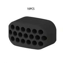 10pcs Silicone Jaw Muscle Trainer, Jawline Chewing Exercise Device, Suitable For Face Shaping, Sports, Fitness Enthusiasts - Multicolor - View 12