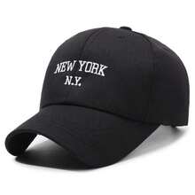 Women's Baseball Cap, Embroidered Letter, Fashion Versatile, Adjustable Strap, Large Head Circumference, Sun Protection - Multicolor - View 10