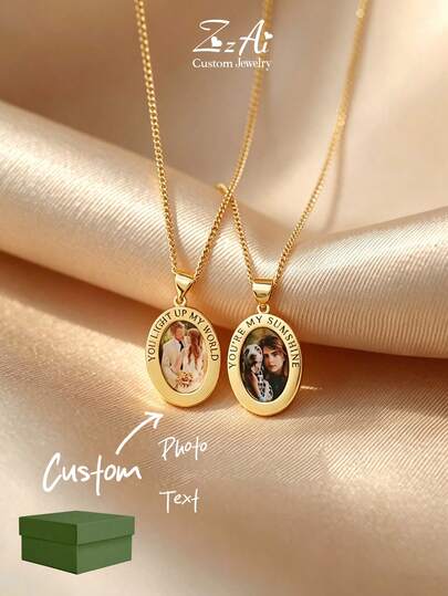 Dây chuyền khắc chữ viết tay theo yêu cầu, chữ viết tay thật (của chính bạn), mặt dây chuyền vàng 14k khắc chữ, trang sức cá nhân hóa, món quà hoàn hảo.