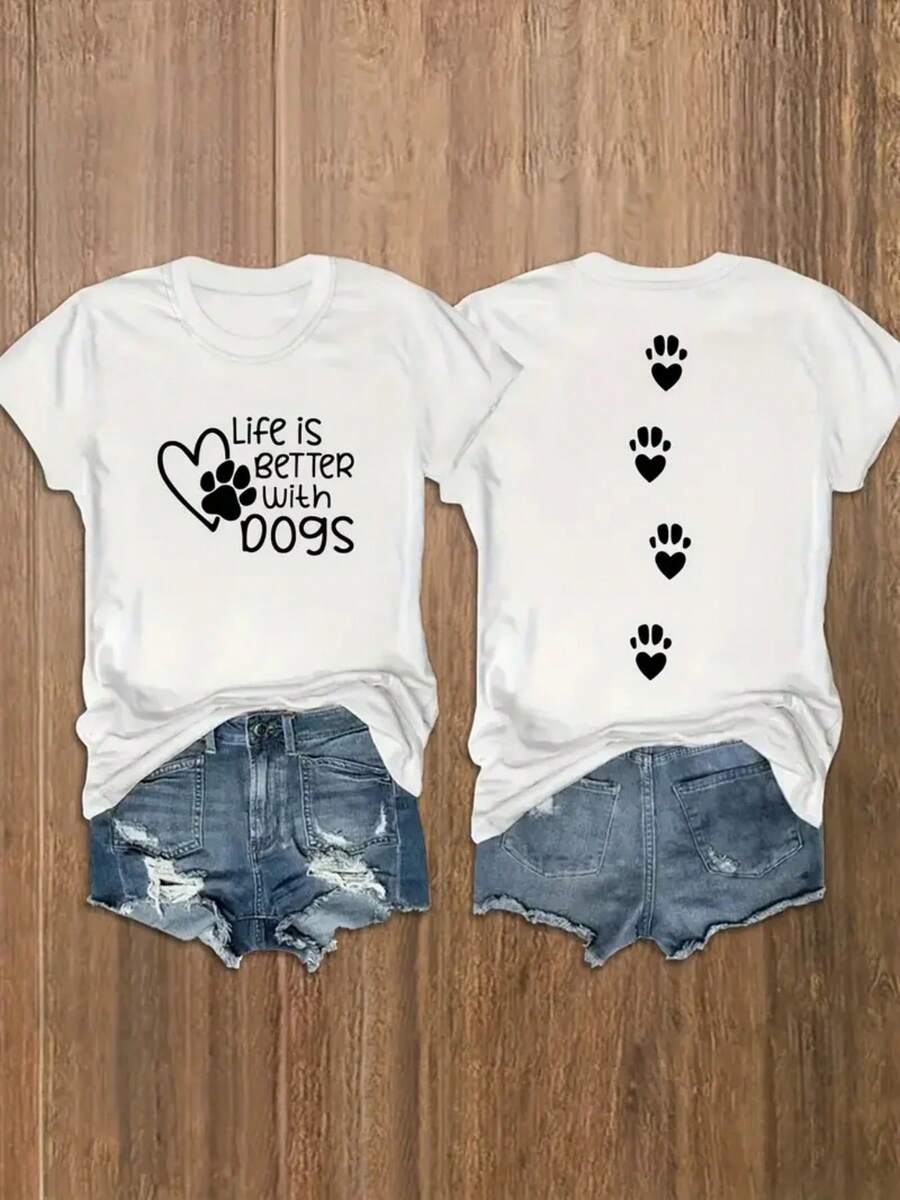 Women T-Shirts - White - View 1