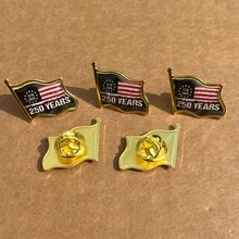 6/12/24/30-Piece Set Of American Brooches, Vintage Metal Badges, Patriotic Style Pins, Suitable Hats, Bags, Backpacks, Enamel Brooch Set, Gifts 4th Of July Independence Day, Memorial Day, Veterans Day, And Party Favors - 6 mặt hàng - Xem 8