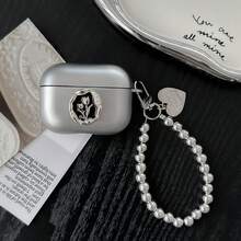 这款时尚的苹果耳机保护套采用独特的银色爱心和花朵设计，并搭配心形手链吊坠。它防震、保护耳机、防尘，同时又时尚美观。适合青少年和年轻人，既可日常使用，也可作为一份别致的礼物。 - 彩色 - 查看 11