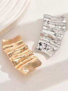 1pc/2pcs Spring Clip Bridal Hair Clips, Suitable For Gifts And Daily Wear,Travel,Birthday - Multicolor - View 3