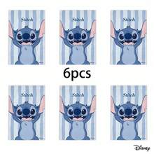 Disney Stitch Blue White Stripe Cute Towel 1-Pack, 2 Packs, 3 Packs, 4 Packs, 5 Packs, 6-Pack For Bathroom & Home - 18x26in - View 7