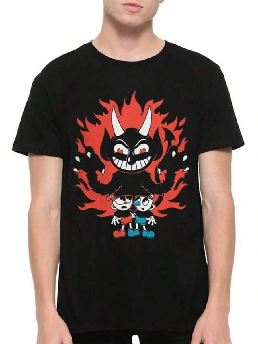 Dam-T-shirts - Svart - Visa 1