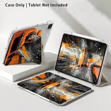 1个赛车图案亚克力水晶平板保护套，带支架，兼容荣耀Pad 8/9/10、荣耀GT 11.5英寸/X7/X8A/X9/X8Pro/X9Pro/V9/V8 Pro、MatePad SE 11英寸/MatePad 11英寸/11.5英寸、MatePad Pro，以及苹果第十代/第十一代（2025款，A16芯片）、三星Galaxy Tab A9/A9 Plus/A11/A11 Plus等平板电脑。 - 彩色 - 查看 8