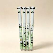 Bộ 4/12 bút bi gel có thể xóa ngẫu nhiên hình gấu trúc, mèo, gấu dễ thương, đầu bút 0.5mm, mực đen, viết trơn tru, thích hợp làm quà Giáng sinh, quà tựu trường, quà ngày lễ. - A - Xem 6