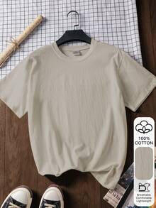 Áo thun ngắn tay nữ 100% cotton in chữ "Good Things Take Time" (Những điều tốt đẹp cần thời gian), chất liệu mềm mại, vải cotton, trang phục ngoài trời, họa tiết in, áo thun mùa hè, áo nữ, áo kiểu, áo blouse mùa hè, trang phục đi nghỉ mát, phong cách du lịch, phong cách biển, trang phục nghỉ dưỡng tối giản. - Xám - Xem 2