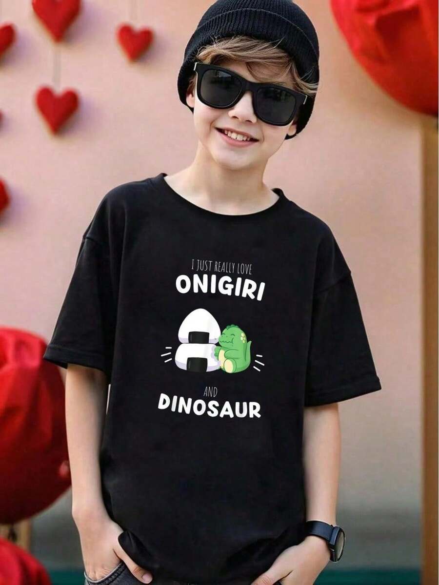 Tween Boys T-Shirts - Black - View 1