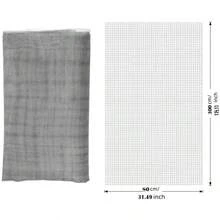 Lưới cửa sổ kiểu mới, tự lắp đặt và cắt, chống muỗi và côn trùng, lưới cửa sổ dùng trong nhà. - A - Xem 8