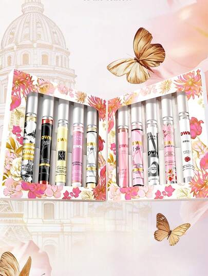 1 件或 10 件装 10ml 奢华家居香氛喷雾套装，10 种经典香型，包括草莓、茉莉和檀香，假日和旅行必备，适用于卧室、浴室、家居、汽车，也是节日送礼佳品。