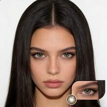 12 Pair Of Colorful Contact Lens Combination, Moisturizing, Party Halloween Special, 14.00mm Natural Color Contact Lens Combination, Colorful And Diverse Contact Lens Casual Combination - 彩色 - 查看 7