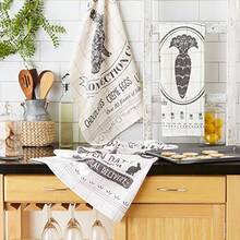 DII Cottontail Cottage Spring Kitchen Collection Juego de Toallas de Cocina 20 x 30 Saco de harina de Gran tamaño 3 Unidades - Saco de harina de gran tamao - Ver 7