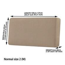 1 buah Sarung Bantal Luar Ruangan Beludru Jagung Ukuran S/M/L, Cocok untuk Sarung Bantal Sofa Luar Ruangan, Sarung Furnitur yang Dapat Dicuci - Unta - View 8
