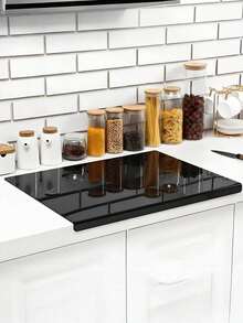 1pc Acrylic Cutting Board, Countertop Cutting Board, Transparent Cutting Board, For Kitchen Countertop Protection, Kitchen Supplies, Kitchen Accessories, Kitchen Essentials, Apartment Essentials. Transparent Acrylic Cutting Board - Reinforced Durable, Stain-Resistant, Mold-Resistant, Suitable For Home, Kitchen And Restaurant, Easy To Wash, Non-Slip Acrylic Kitchen Countertop Protection Mat, Can Be Used For Cutting Vegetables, Fruits - Clear - View 8
