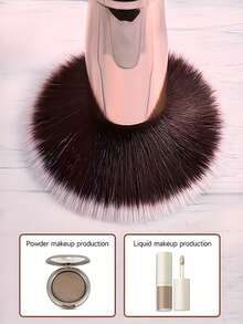 Bộ cọ trang điểm 1 món - Cọ phấn phủ tròn, cọ nền phẳng, cọ tạo khối vát, cọ trang điểm tổng hợp mềm mại dùng để bắt sáng, che khuyết điểm và phủ phấn. - Nhiều màu - Xem 6
