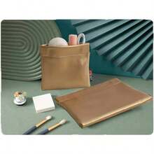 Wired Earphone Cases & Organizers - Genuine Leather, Black - View 5