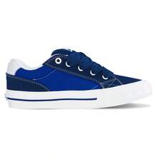 Giày trượt ván Ollieskate Campus màu xanh be, kiểu dáng retro, đế mềm, cổ thấp, unisex. - Màu xanh lam - Xem 2